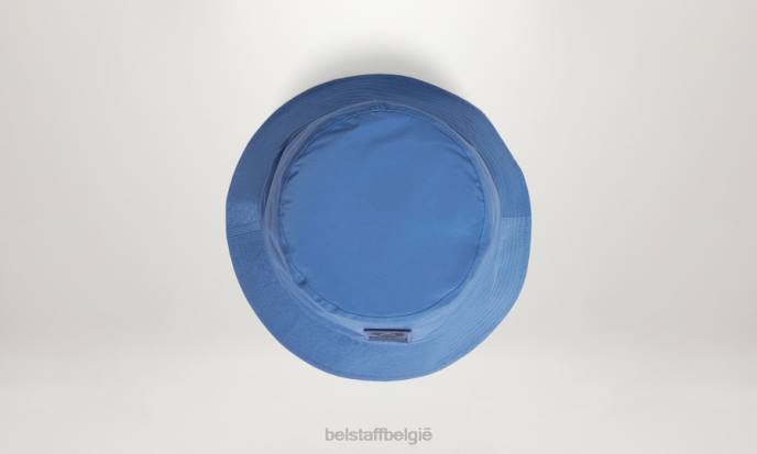 accessoire geheugenshell vooruit blauw omkeerbare vissershoed Heren Belstaff 624D383