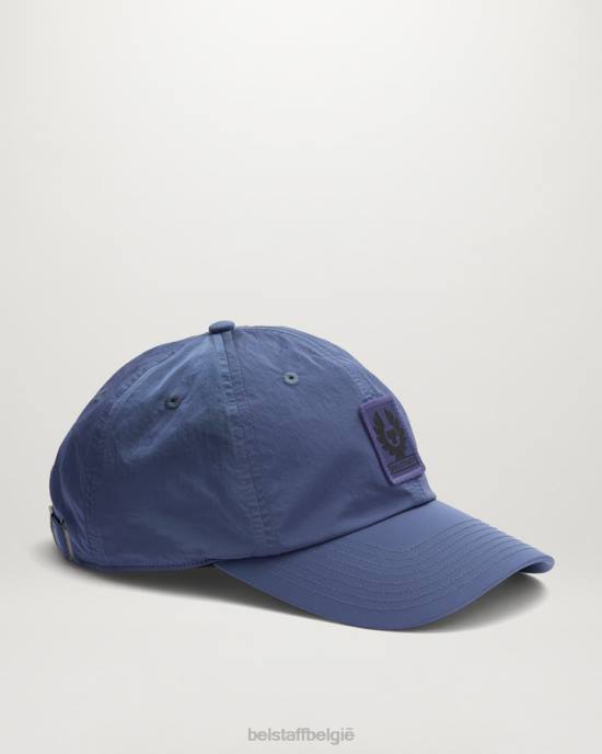 accessoire glans shell naar voren blauw Pet met Phoenix-logo Heren Belstaff 624D386