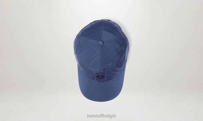 accessoire glans shell naar voren blauw Pet met Phoenix-logo Heren Belstaff 624D386