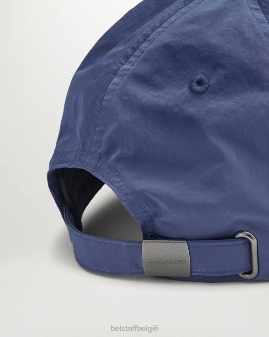 accessoire glans shell naar voren blauw Pet met Phoenix-logo Heren Belstaff 624D386