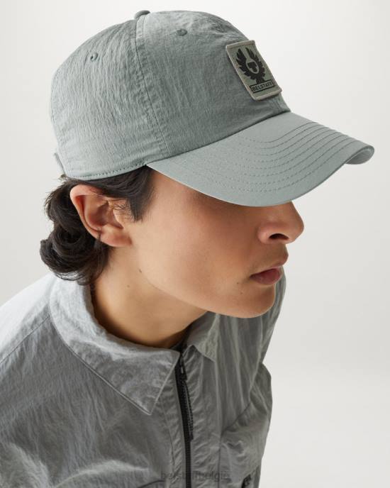 accessoire glans shell staalgroen Pet met Phoenix-logo Heren Belstaff 624D387