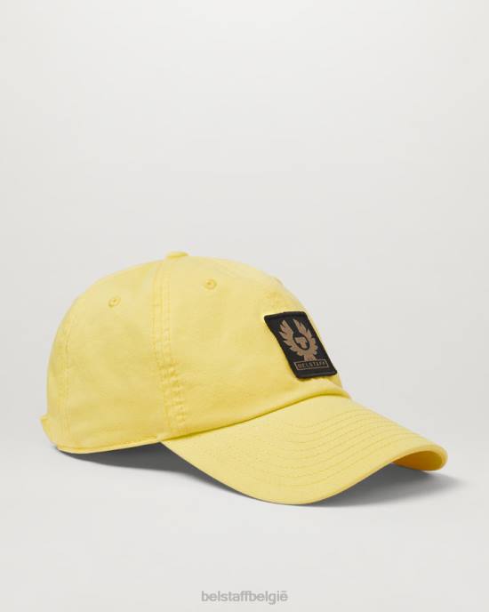 accessoire katoen citroengeel Pet met Phoenix-logo Heren Belstaff 624D396