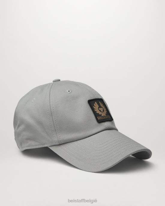 accessoire katoen parelgrijs Pet met Phoenix-logo Heren Belstaff 624D395