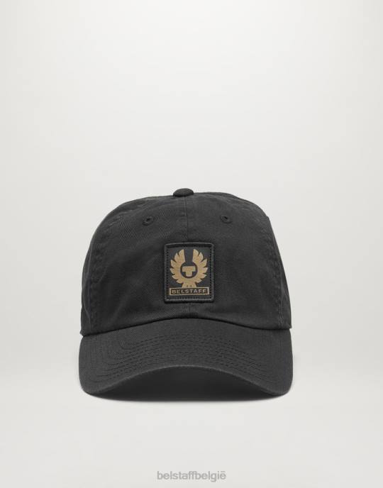 accessoire katoen zwart Pet met Phoenix-logo Heren Belstaff 624D398