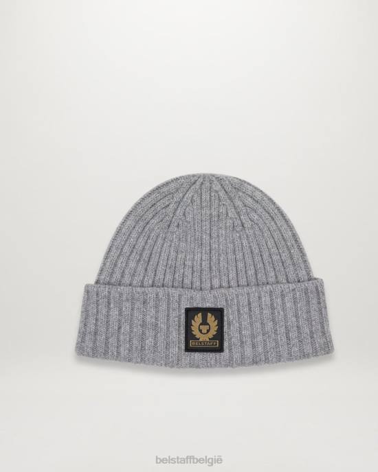 accessoire lamswol lichtgrijs gemêleerd kijk naar de muts Heren Belstaff 624D382