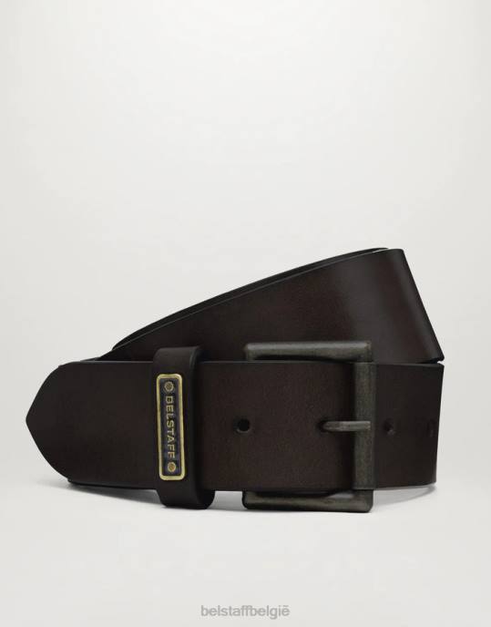 accessoire kalfsleer zwart grootboek riem Heren Belstaff 624D377