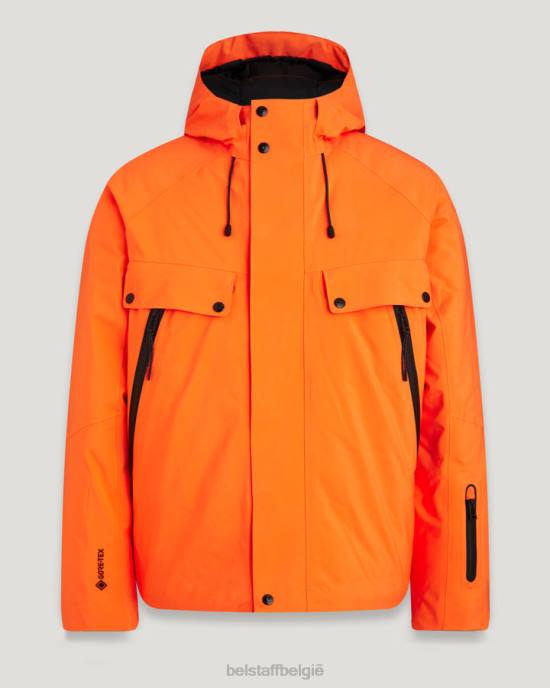 kleding tex signaal oranje astrale jas Heren Belstaff 624D121