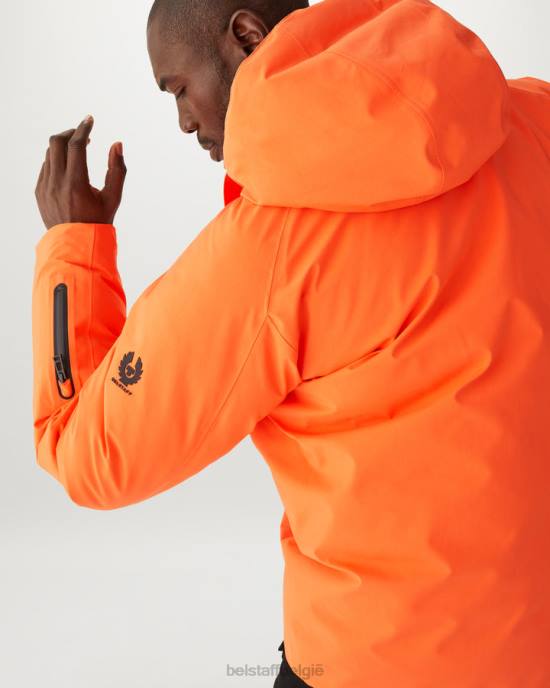 kleding tex signaal oranje astrale jas Heren Belstaff 624D121