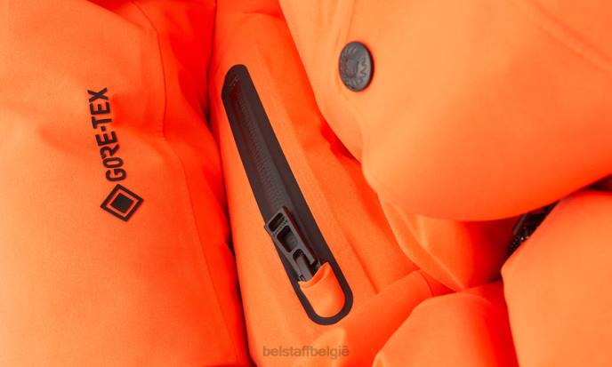 kleding tex signaal oranje astrale jas Heren Belstaff 624D121