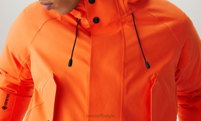 kleding tex signaal oranje hoogte parka Heren Belstaff 624D125