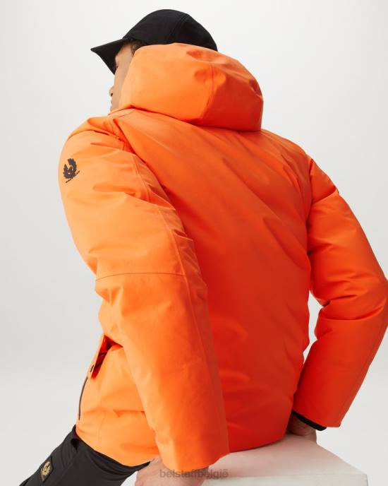 kleding tex signaal oranje hoogte parka Heren Belstaff 624D125
