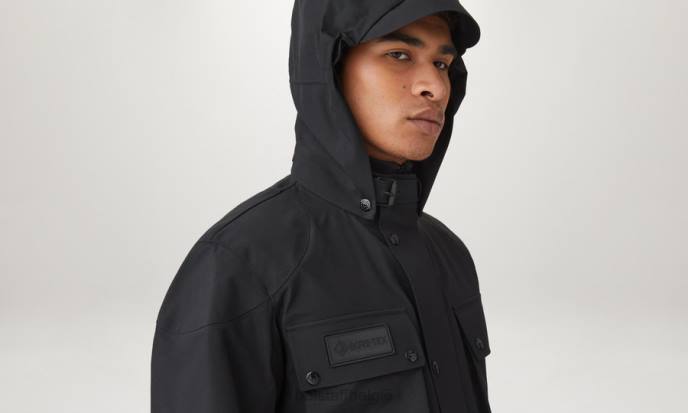 kleding drielaags gore-tex zwart Techmaster jas Heren Belstaff 624D97