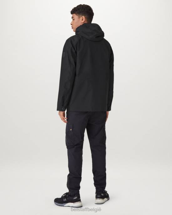 kleding drielaags gore-tex zwart Techmaster jas Heren Belstaff 624D97