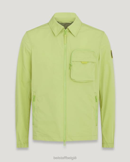 kleding geheugenschaal limoengeel boorden overshirt Heren Belstaff 624D78