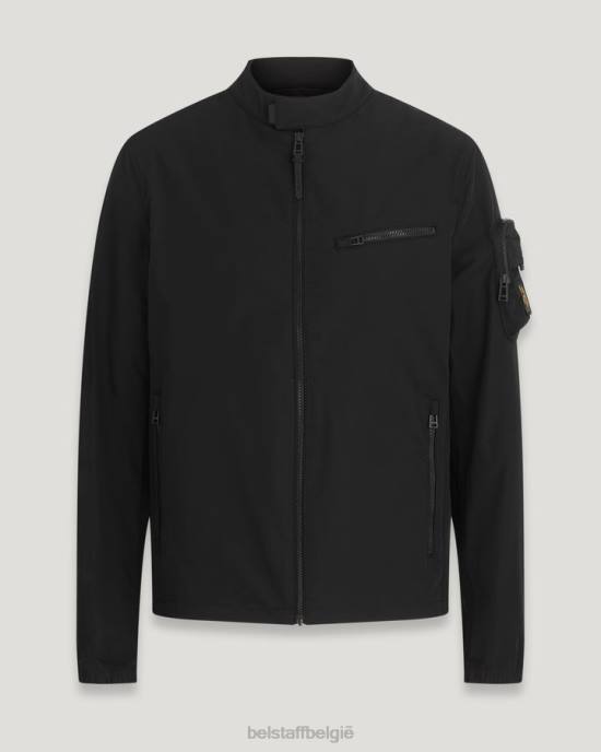 kleding geheugenshell zwart straal jas Heren Belstaff 624D65