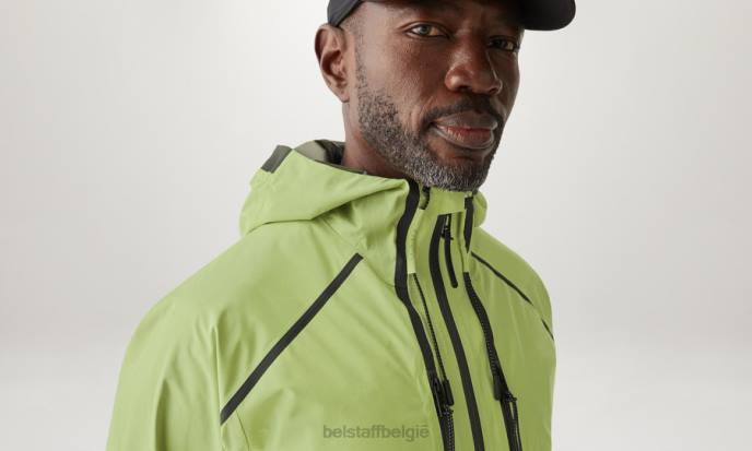 kleding gore-tex infinium limoengeel balans jas Heren Belstaff 624D87