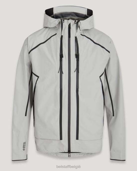 kleding gore-tex infinium parelgrijs balans jas Heren Belstaff 624D102