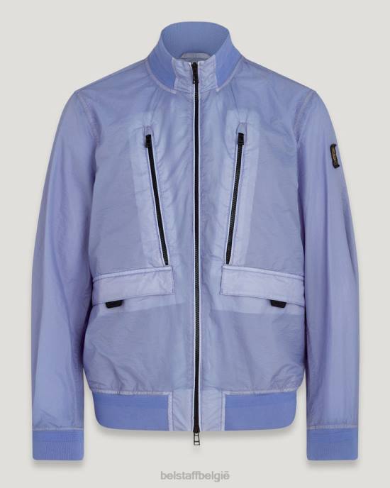 kleding kledingkleurstof ripstop mauve overdracht jas Heren Belstaff 624D84