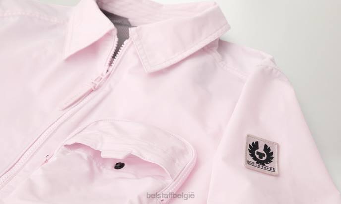 kleding memoryshell krijtroze boorden overshirt Heren Belstaff 624D83