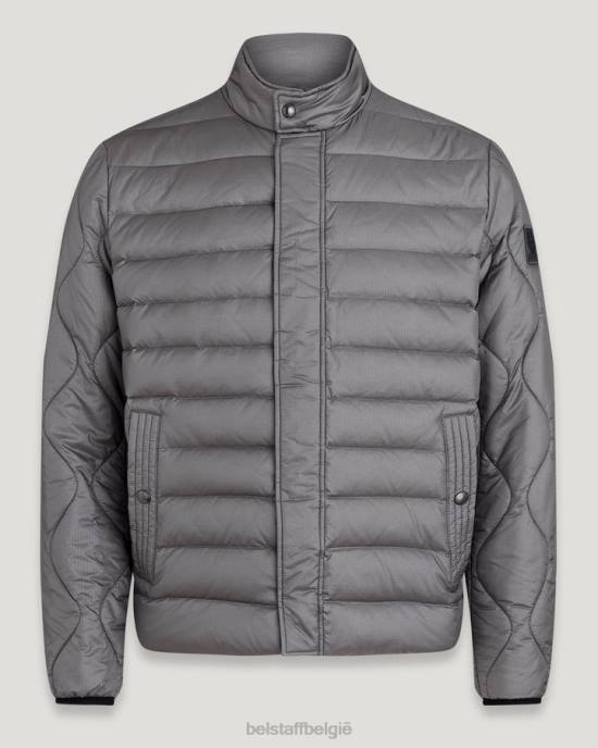 kleding donsgevulde ripstop granietgrijs isolatie jas Heren Belstaff 624D57