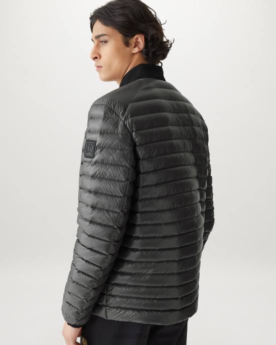 kleding ultra lichtgewicht dons zwart casco jas Heren Belstaff 624D44