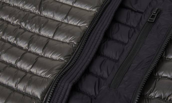 kleding ultra lichtgewicht dons zwart casco jas Heren Belstaff 624D44