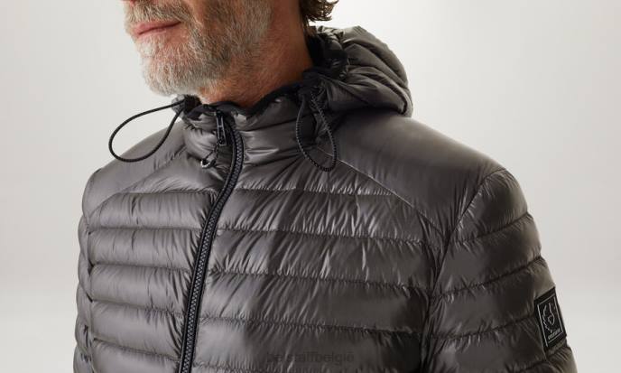 kleding ultra lichtgewicht dons zwart luchtsnelheid jas Heren Belstaff 624D43