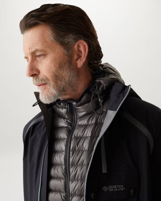 kleding ultra lichtgewicht dons zwart luchtsnelheid jas Heren Belstaff 624D43