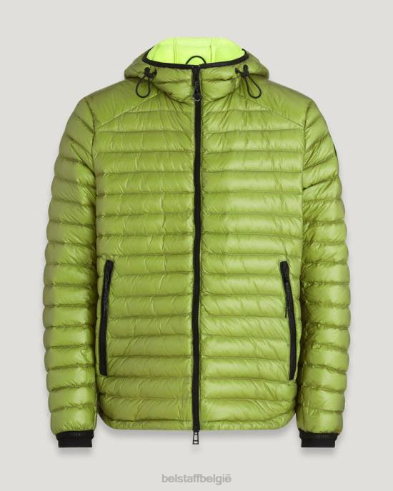 kleding ultralicht dons neongeel luchtsnelheid jas Heren Belstaff 624D47