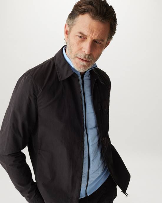 kleding merinowol hemelsblauw Kelbrook vest met rits Heren Belstaff 624D269