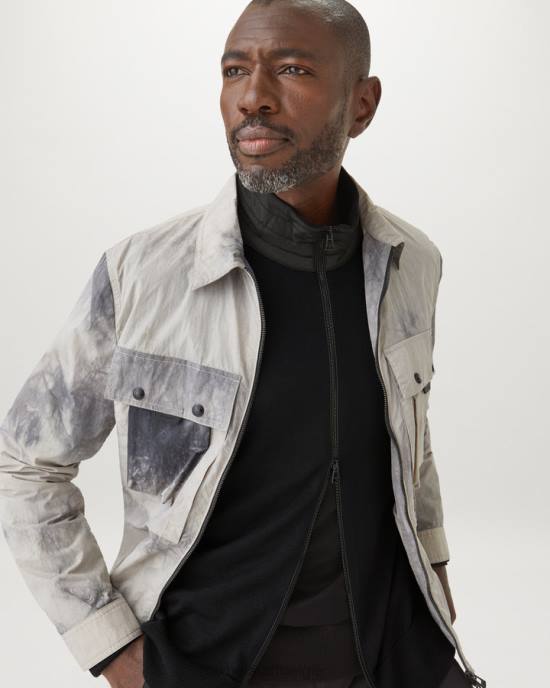 kleding merinowol zwart Kelby vest met rits Heren Belstaff 624D292