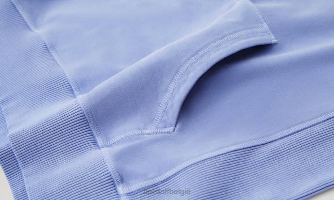 kleding kledingkleurstof lichtgewicht fleece mauve meter hoodie Heren Belstaff 624D225