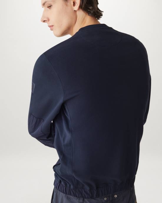 kleding lichtgewicht fleece donkere inkt spinnaker-sweatshirt Heren Belstaff 624D218