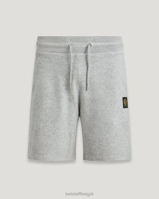 kleding badstof oude zilveren heide trawler sweatshort Heren Belstaff 624D323