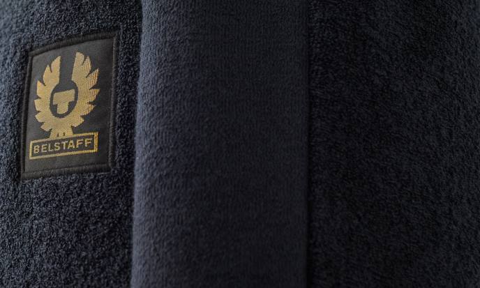 kleding handdoek donkere inkt trawler sweatshort Heren Belstaff 624D324