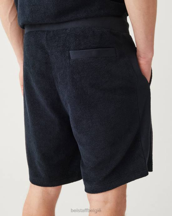 kleding handdoek donkere inkt trawler sweatshort Heren Belstaff 624D324