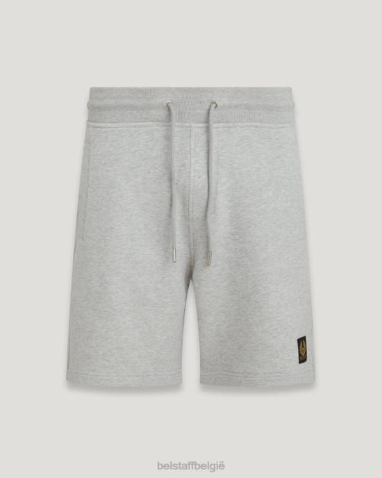 kleding katoenfleece oud zilver gemêleerd joggingbroek Heren Belstaff 624D336