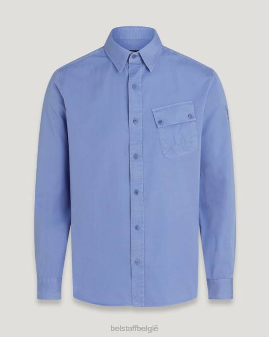 kleding katoenkeper mauve pitch-shirt Heren Belstaff 624D134