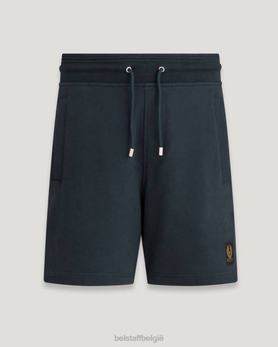 kleding katoenfleece donkere inkt joggingbroek Heren Belstaff 624D315