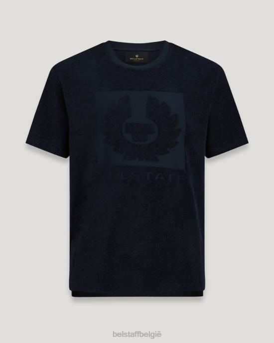 kleding handdoek donkere inkt torentje t-shirt Heren Belstaff 624D151