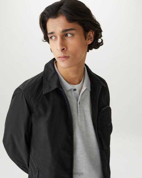 kleding katoen piqué oud zilver gemêleerd polo Heren Belstaff 624D198