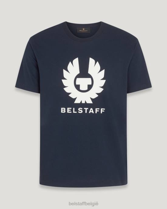 kleding katoenen jersey donkere inkt feniks t-shirt Heren Belstaff 624D193