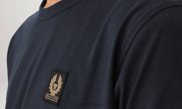 kleding katoenen jersey donkere inkt t-shirt Heren Belstaff 624D203