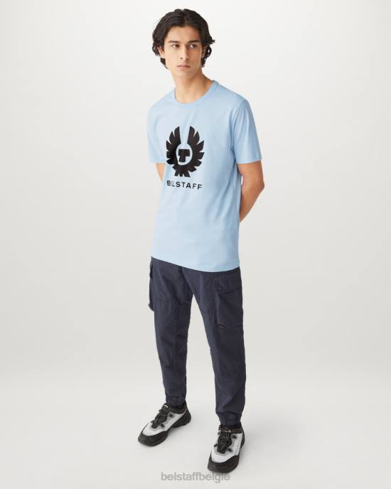 kleding katoenen jersey hemelsblauw feniks t-shirt Heren Belstaff 624D146