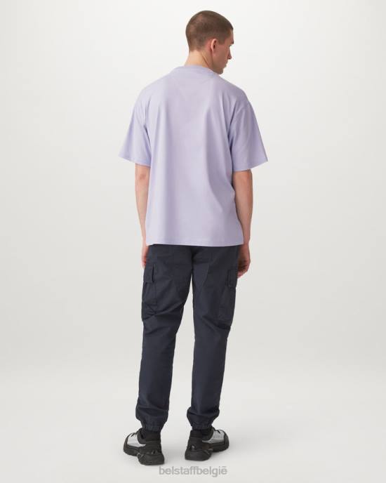 kleding katoenen jersey violet streng t-shirt Heren Belstaff 624D161