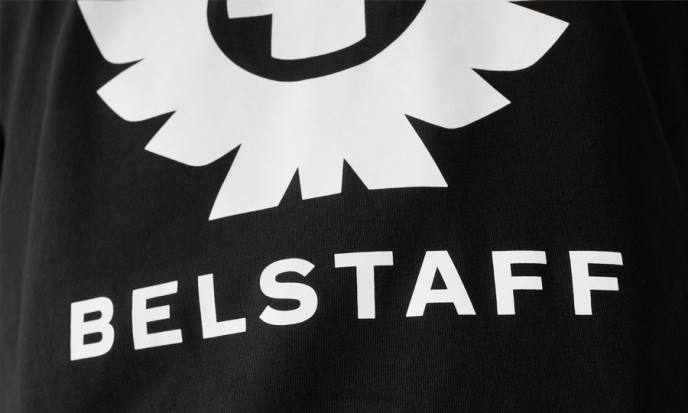 kleding katoenen jersey zwart feniks t-shirt Heren Belstaff 624D188
