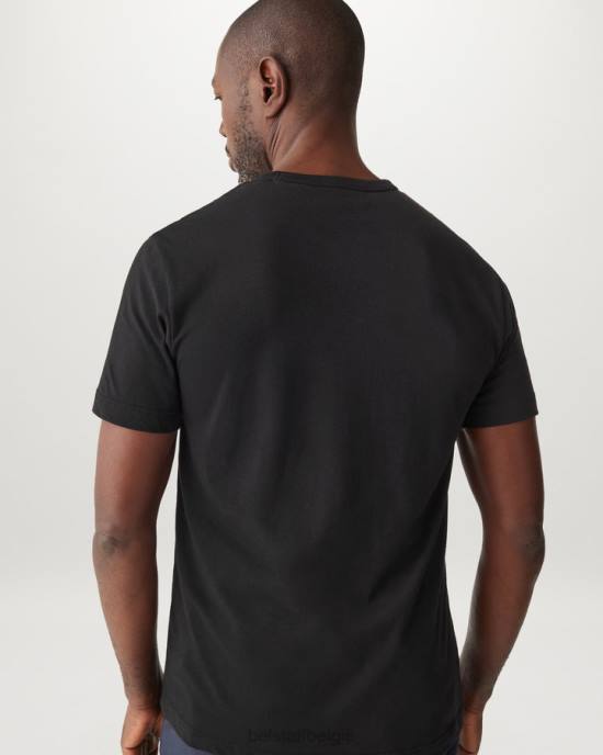 kleding katoenen jersey zwart tegel t-shirt Heren Belstaff 624D152