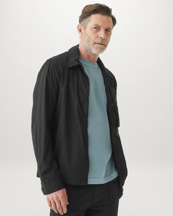 kleding kledingverf katoen staalgroen loopplank t-shirt Heren Belstaff 624D148