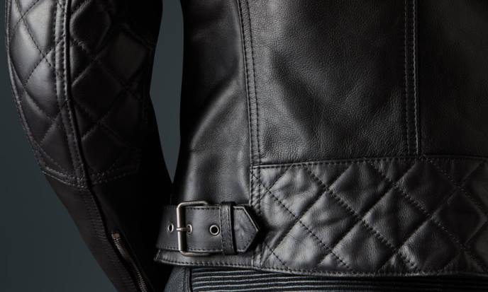 kleding stierenleer zwart klimop motorjas Heren Belstaff 624D432