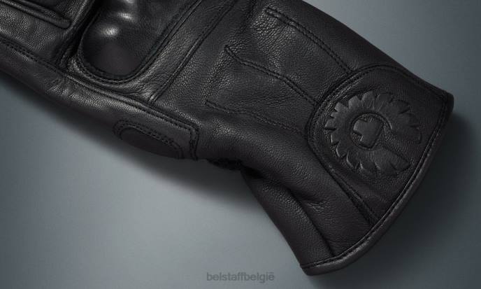 accessoire nappaleer zwart sprite motorhandschoenen Heren Belstaff 624D462
